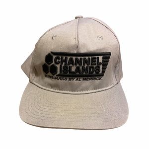 CHANNEL ISLANDS Grey Snapback Cap